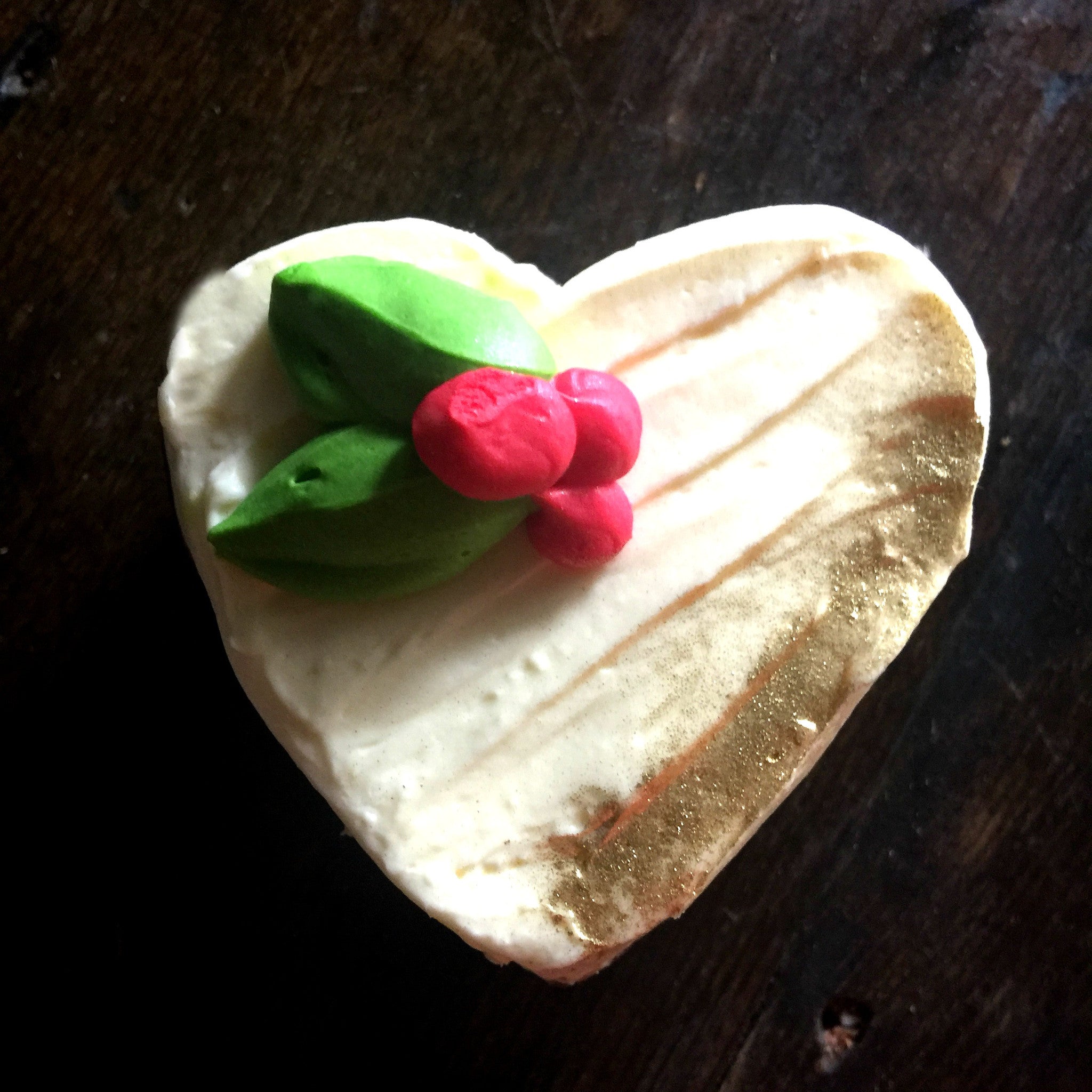 Christmas Brownie Hearts - Dello Mano