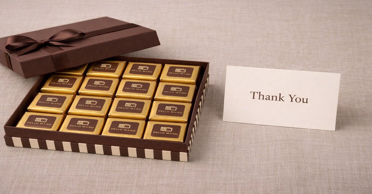 Thank You Chocolate Gifts – A Thoughtful Way to Show Appreciation - Dello Mano
