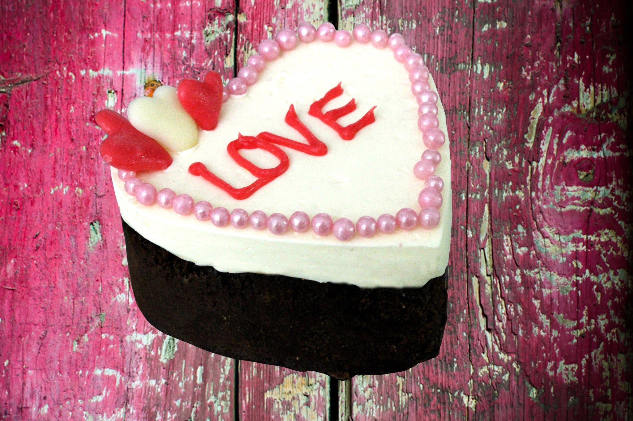 VALENTINES DAY BROWNIE HEART LAUNCH - Dello Mano