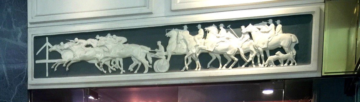 What's the story with the Horse Friezes at Tattersalls Arcade - Dello Mano