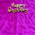 Cake Topper - Happy Birthday - Gold