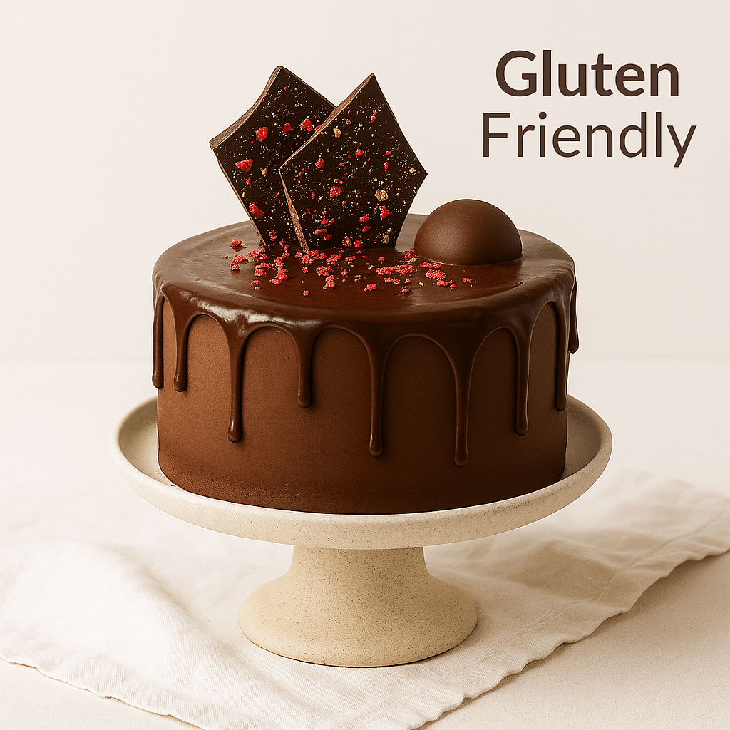 Divine Belgian Chocolate Mousse Cake – Gluten - Friendly | Handmade Luxury Treats by Dello Mano