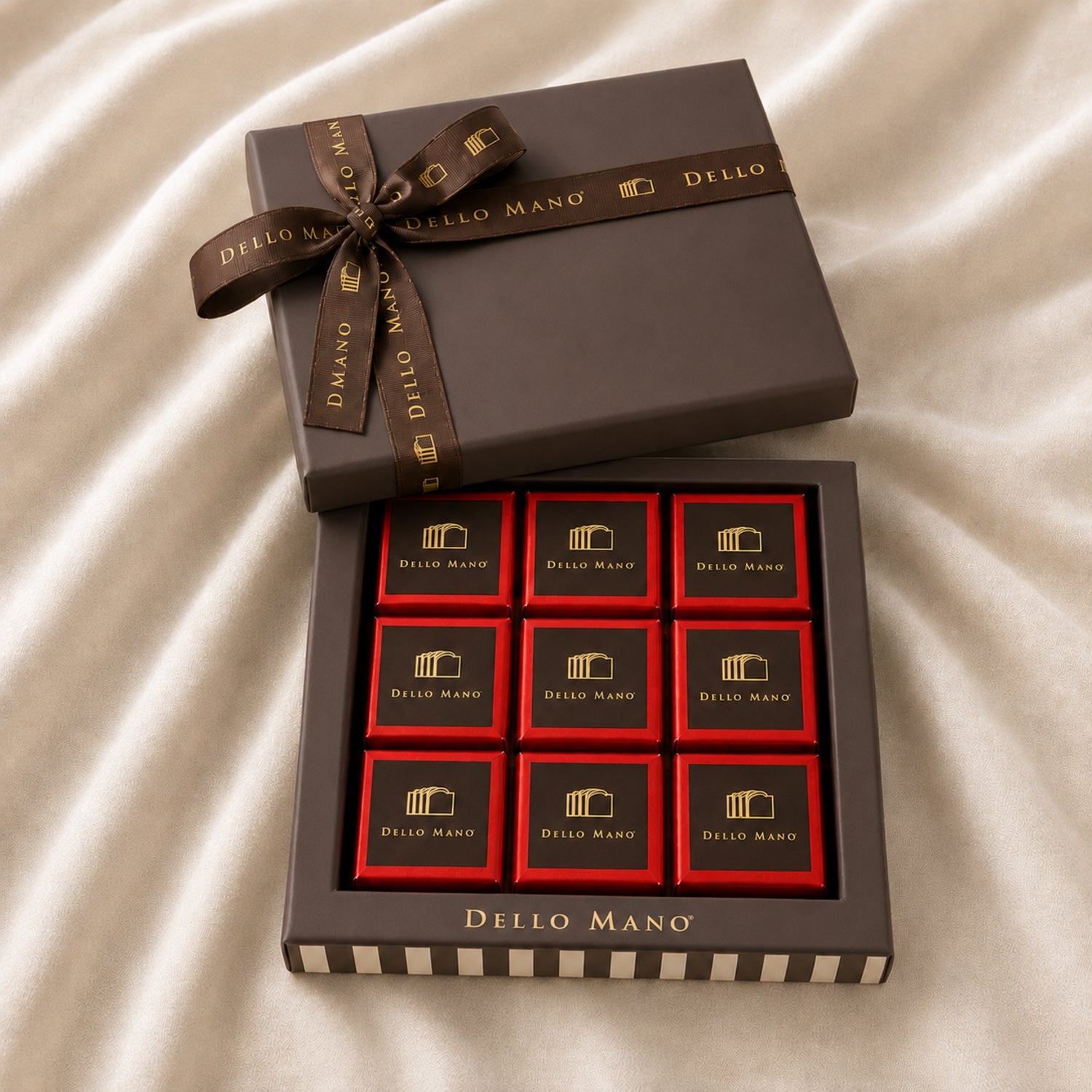 Gluten Friendly Brownie Gift Box | Handmade Luxury Treats by Dello Mano