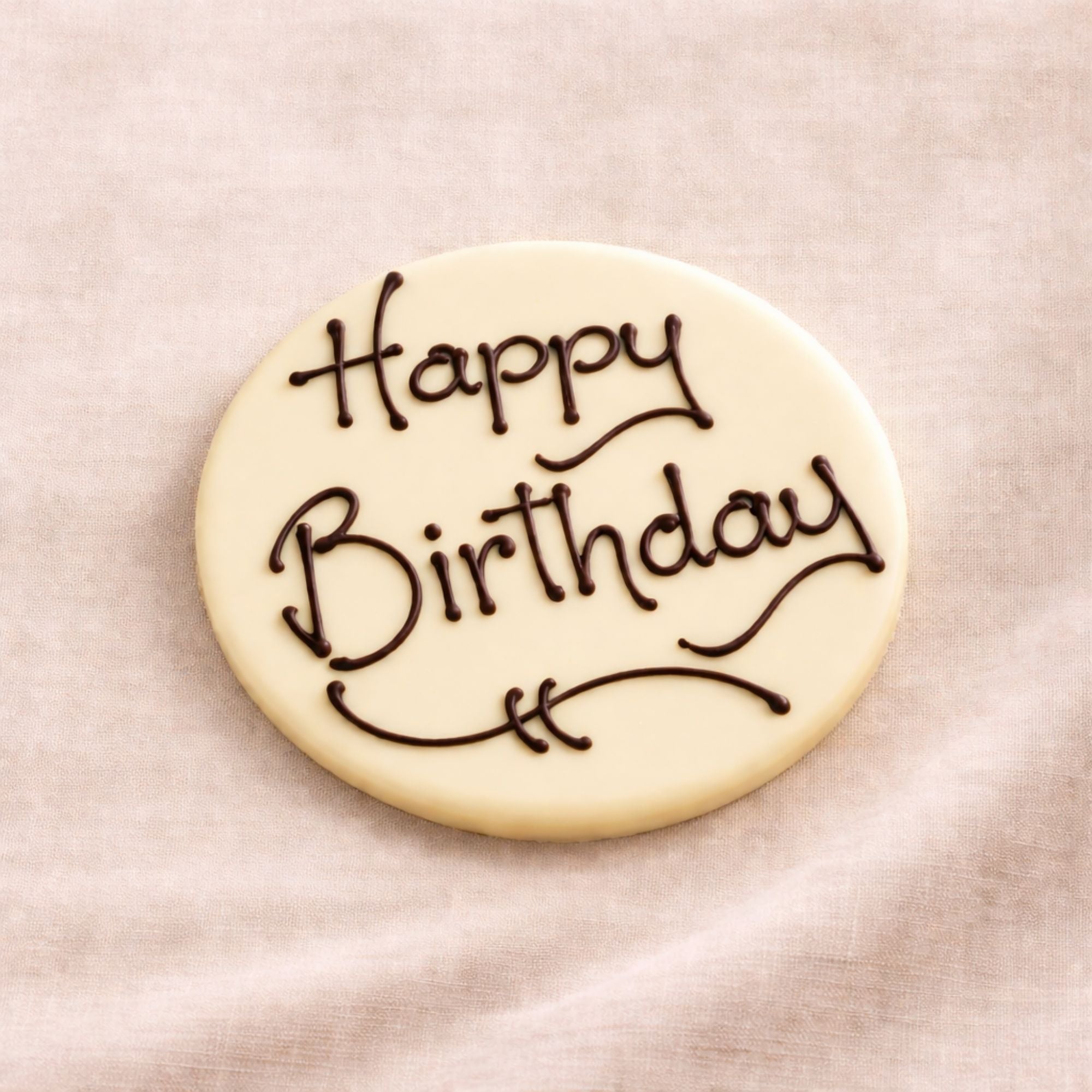 Handmade Belgian Chocolate Message Plaque | Handmade Luxury Treats by Dello Mano