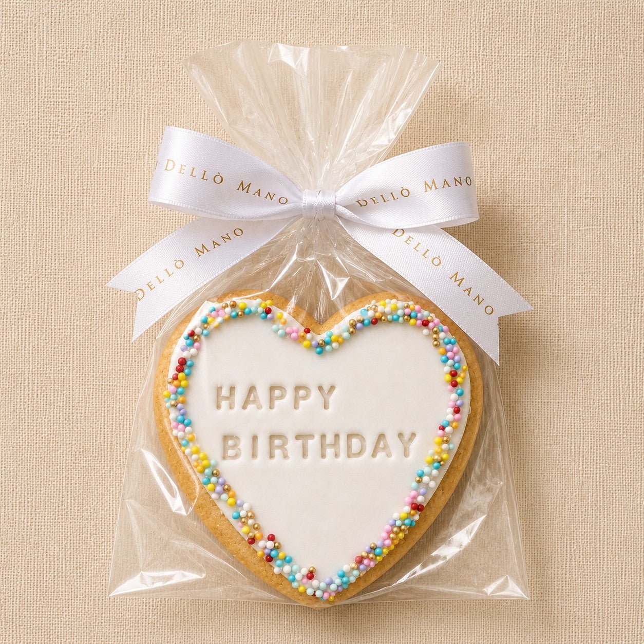 Happy Birthday Cookie | Handmade Luxury Treats by Dello Mano