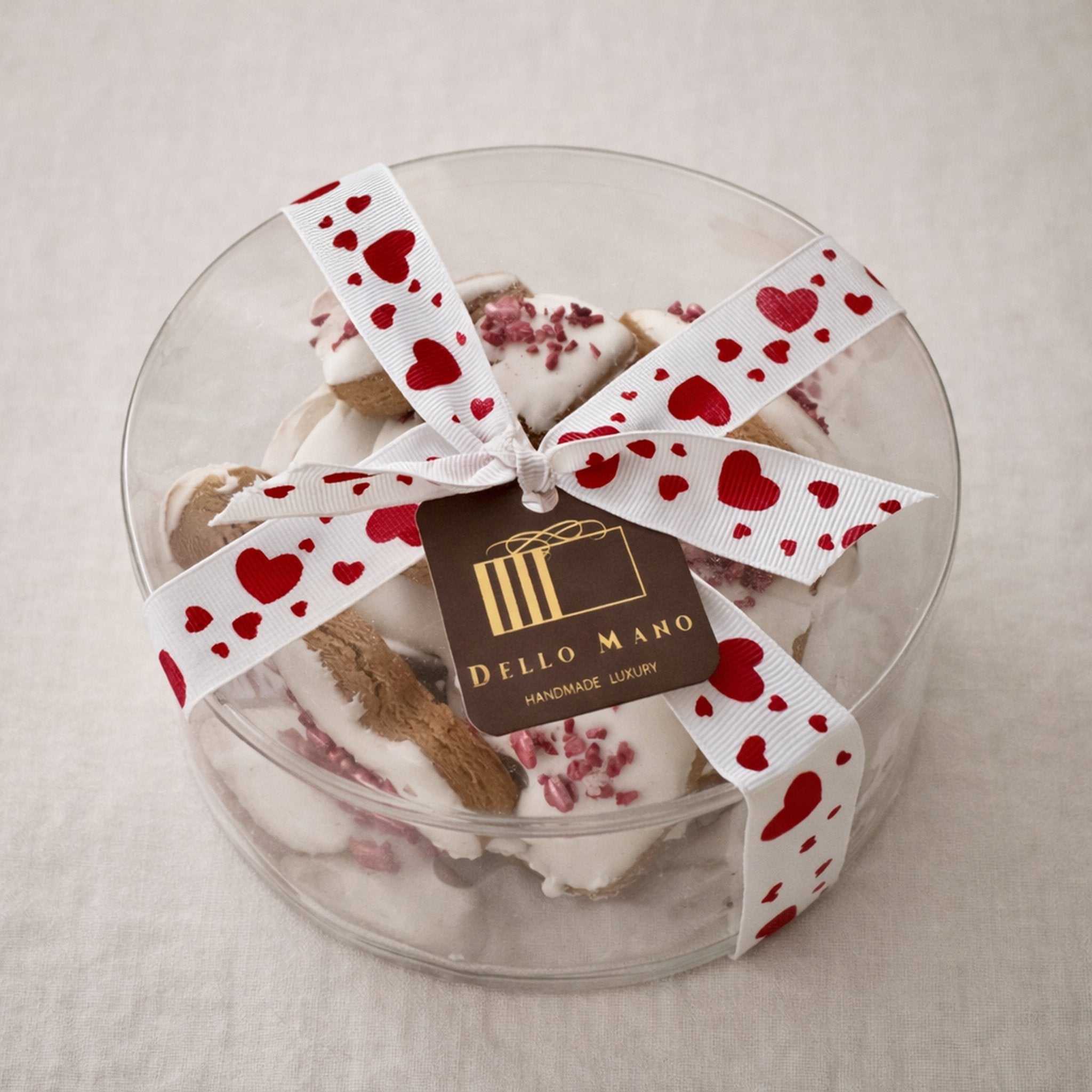 Iced Gingerbread Cookie Gift Box | Handmade Luxury Treats by Dello Mano