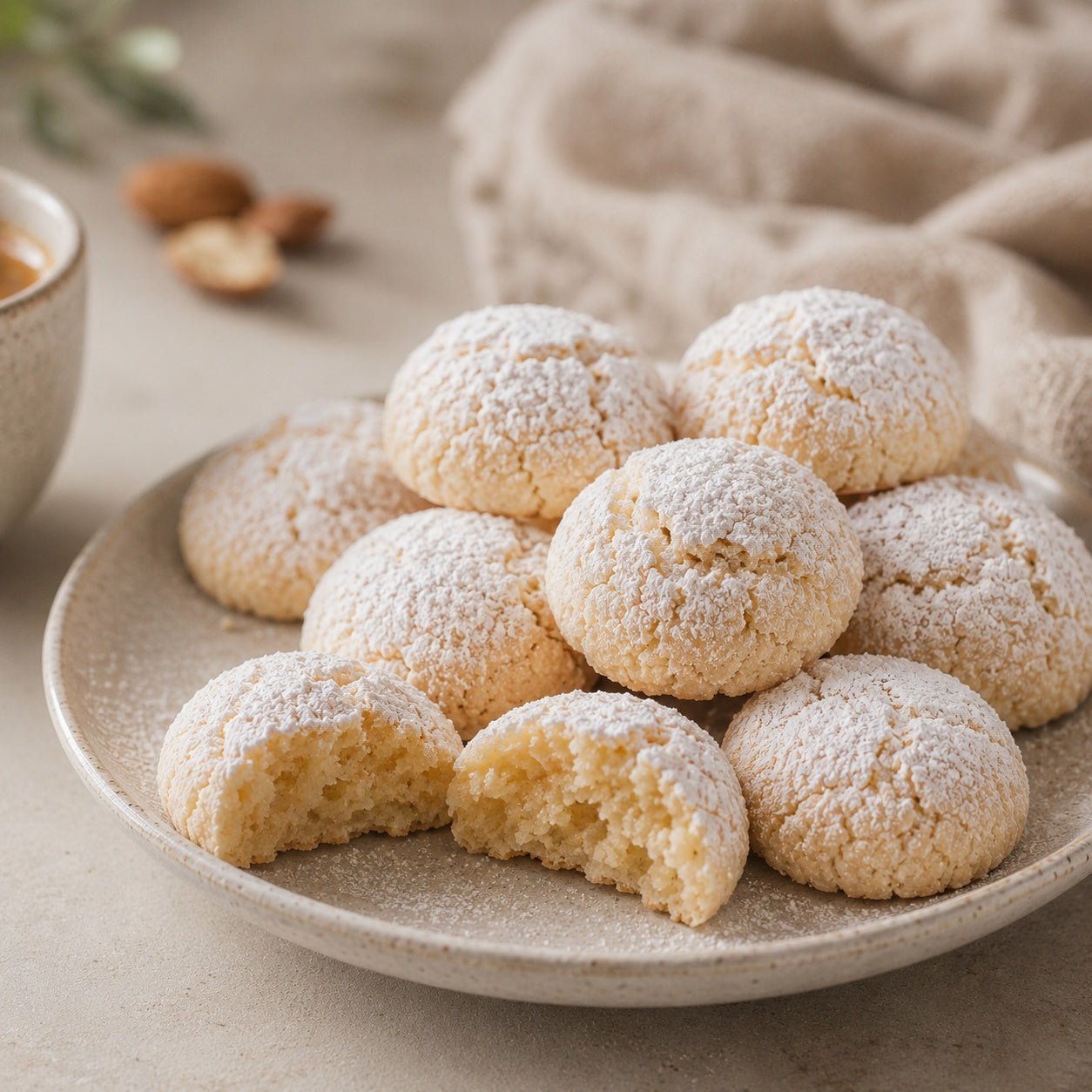 Italian Amaretti Biscuits | Handmade Luxury Treats by Dello Mano