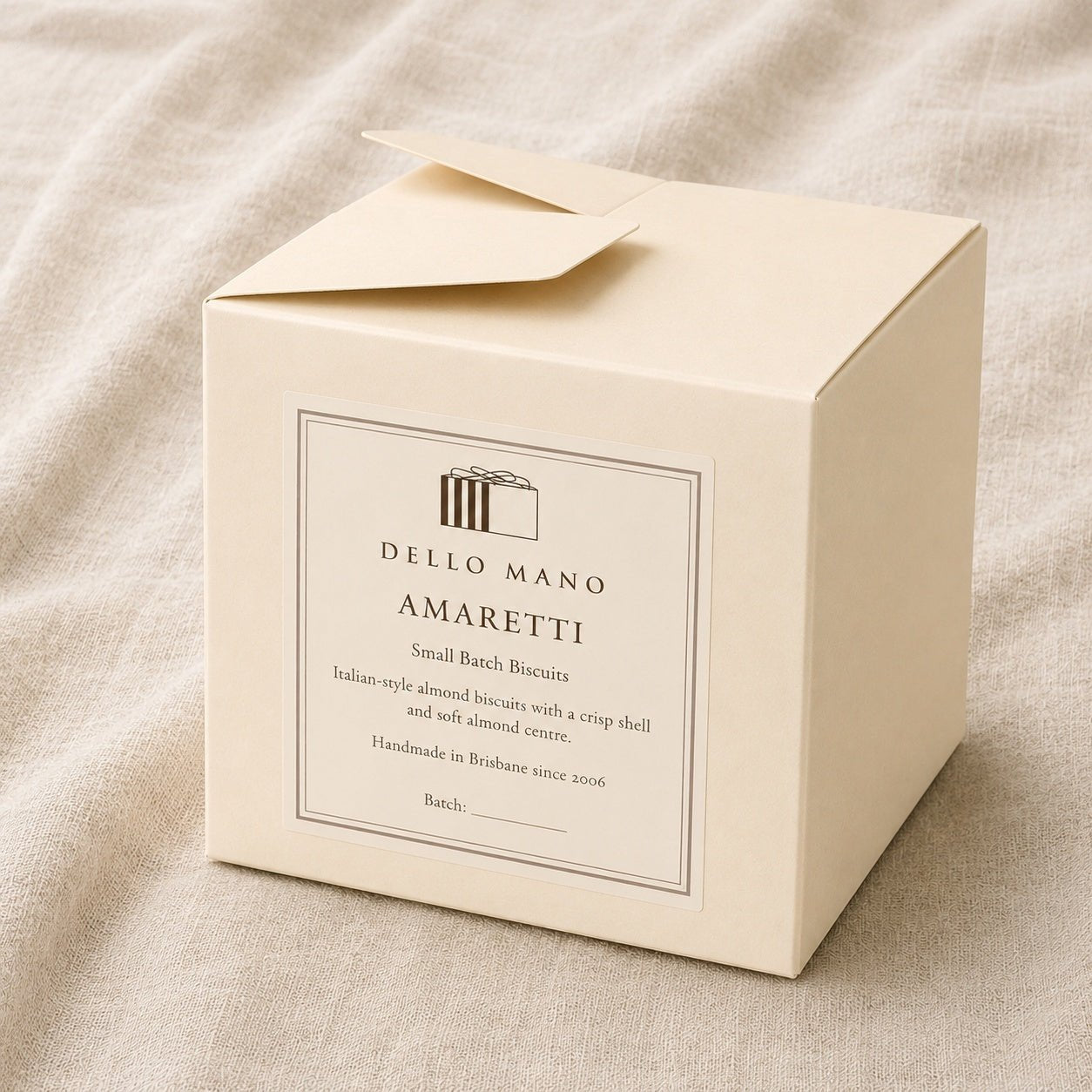 Italian Amaretti Biscuits | Handmade Luxury Treats by Dello Mano
