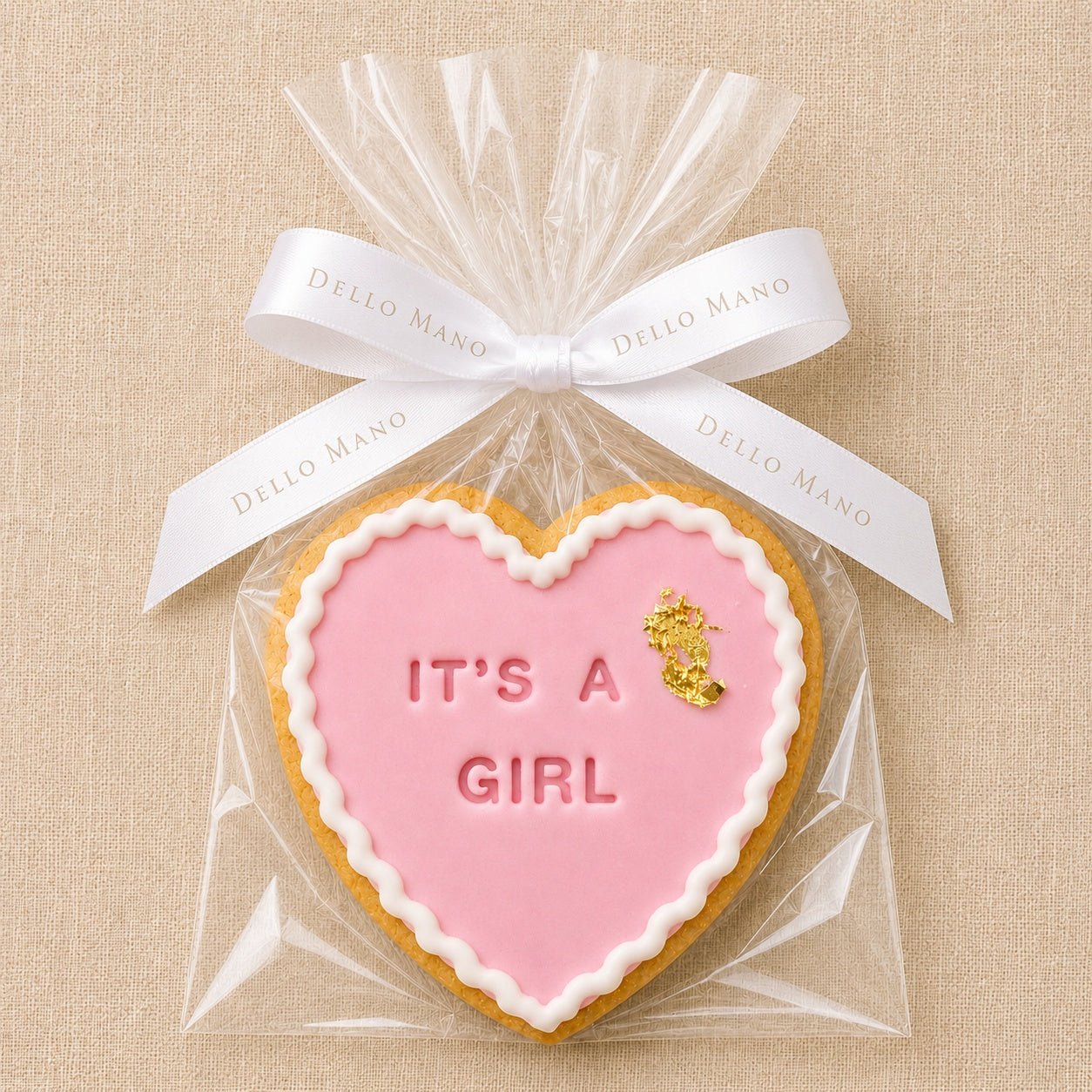 It's a Girl Cookie | Handmade Luxury Treats by Dello Mano