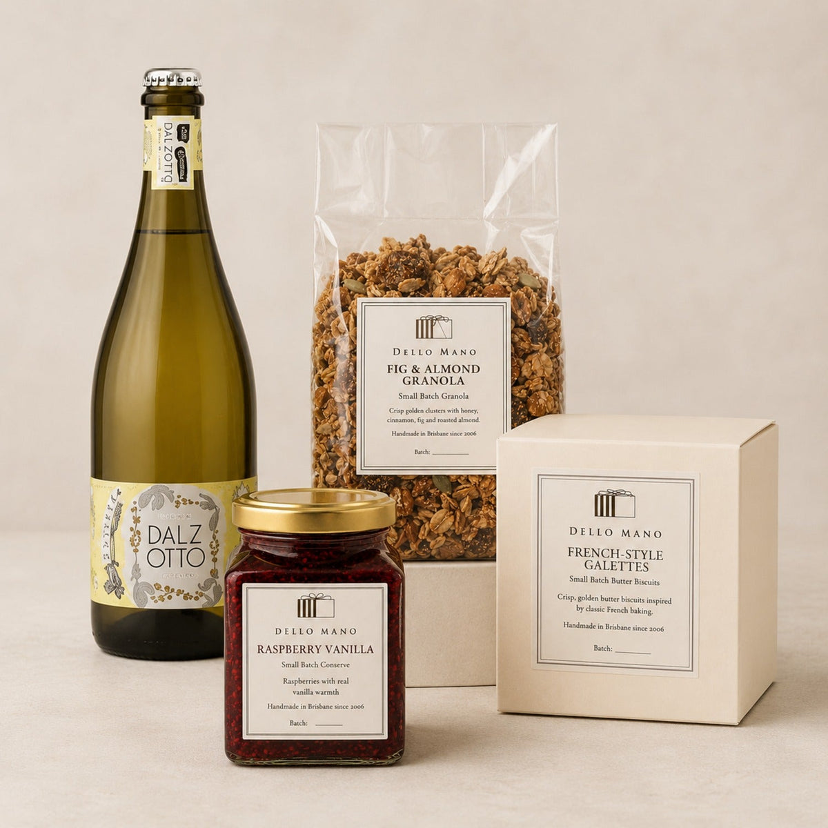 Prosecco Brunch Gift | Handmade Luxury Treats by Dello Mano
