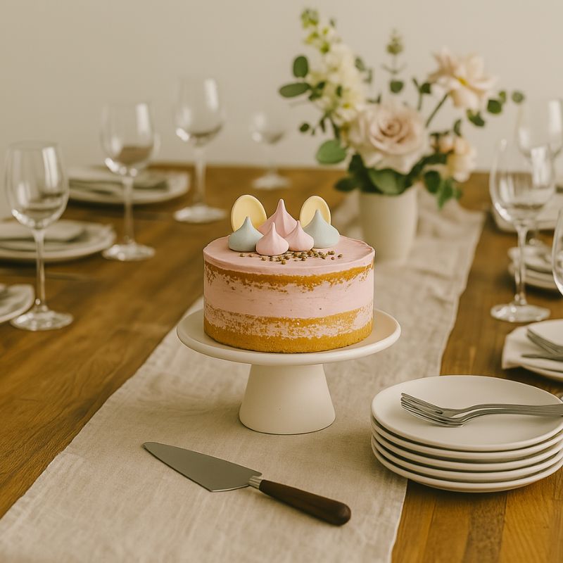 Raspberry Milkshake Mudcake with White Chocolate | Handmade Luxury Treats by Dello Mano
