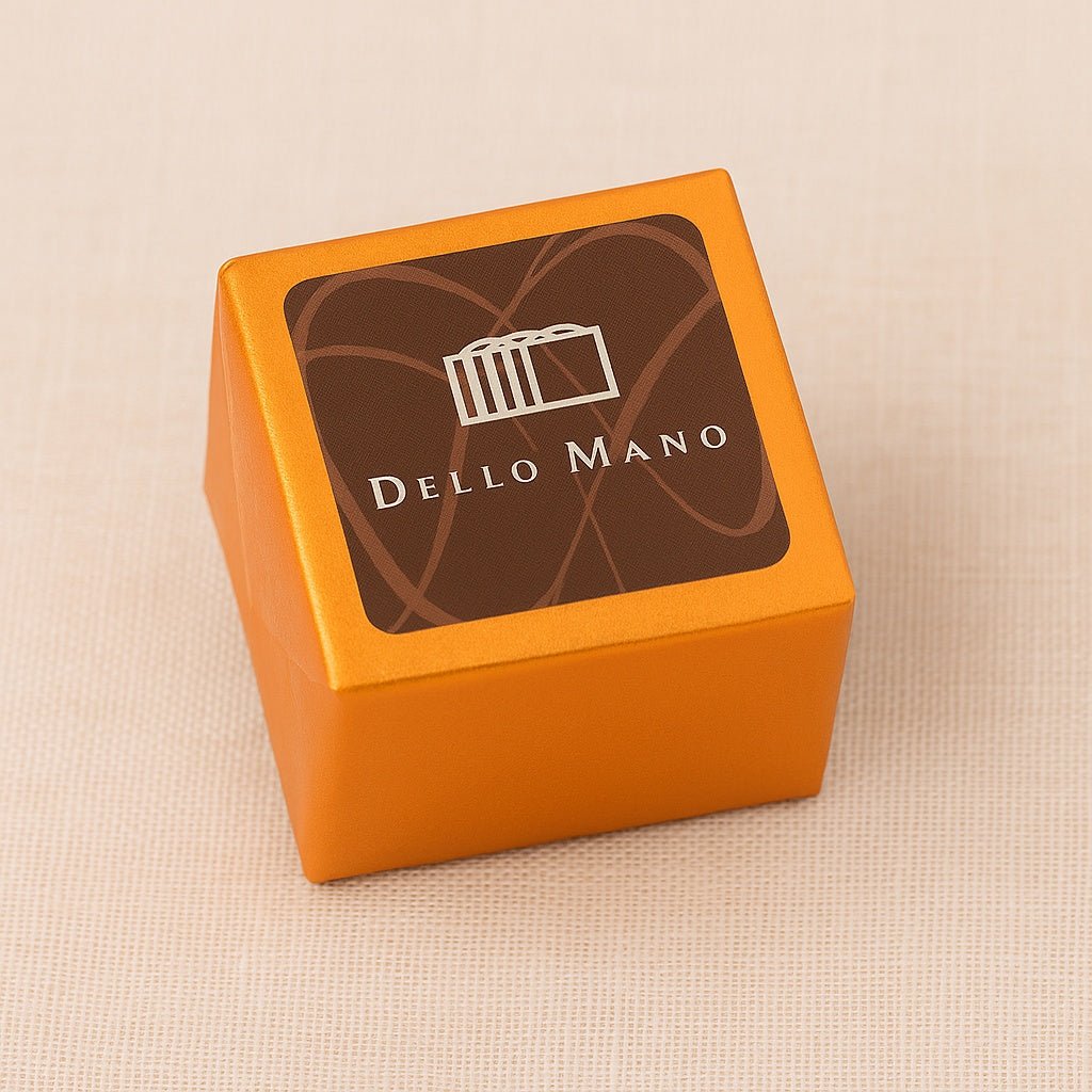 Salted Caramel Brownie Cube | Handmade Luxury Treats by Dello Mano