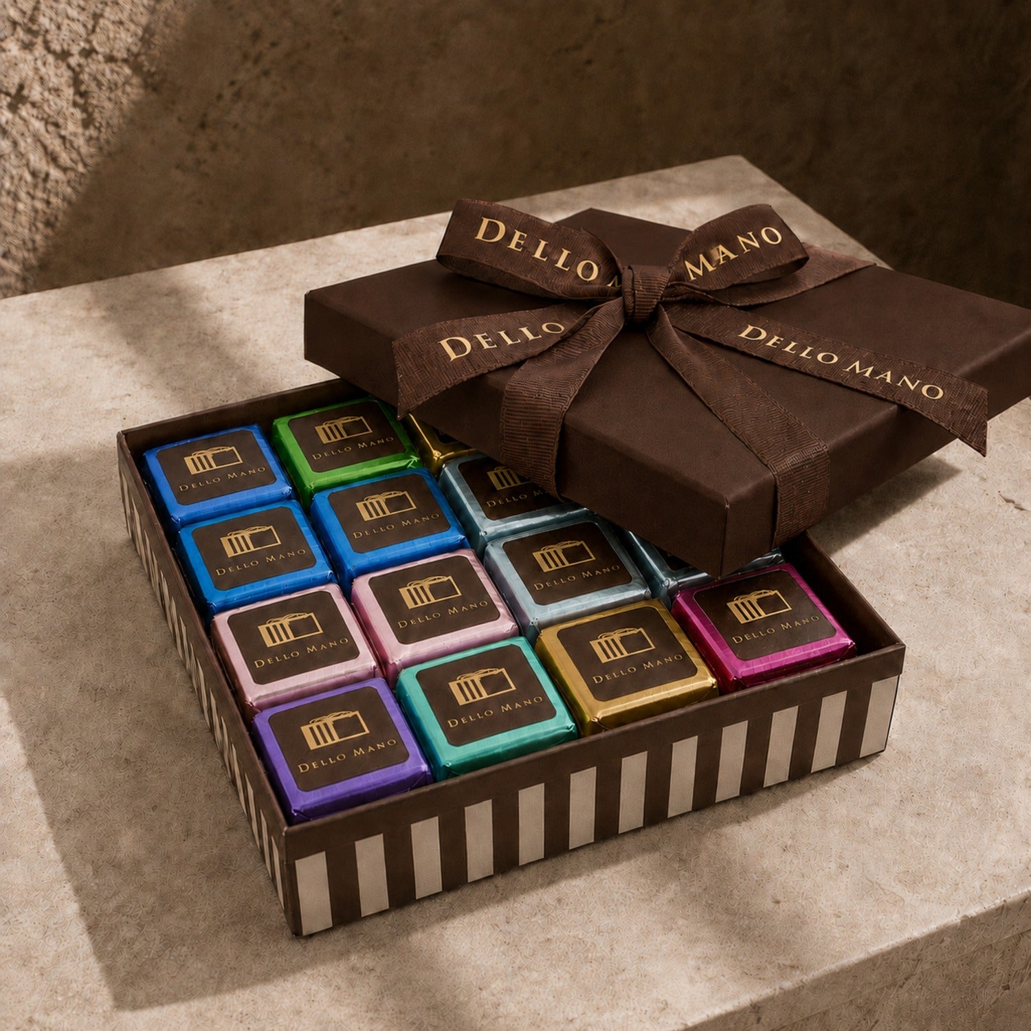 Signature Mixed Brownie Gift Box | Handmade Luxury Treats by Dello Mano