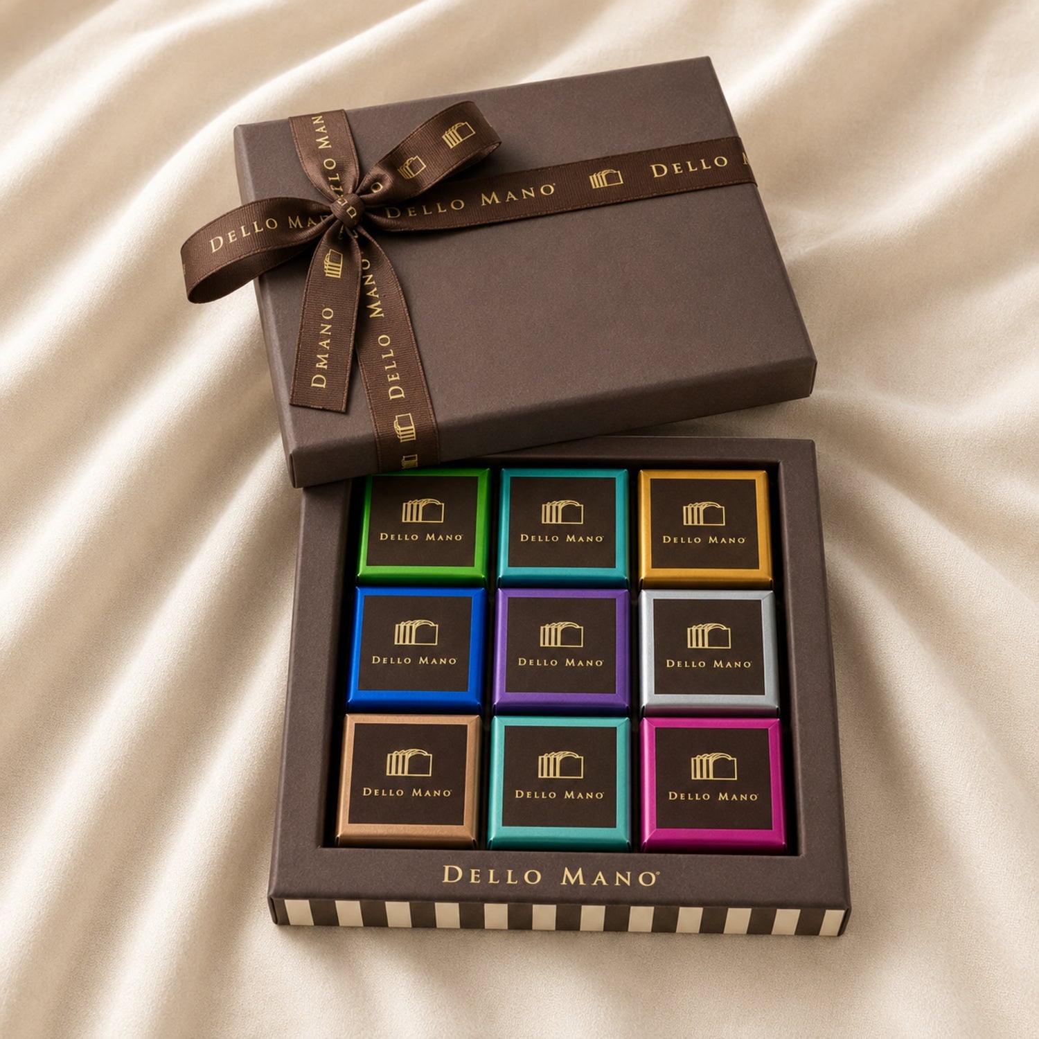 Signature Mixed Brownie Gift Box | Handmade Luxury Treats by Dello Mano
