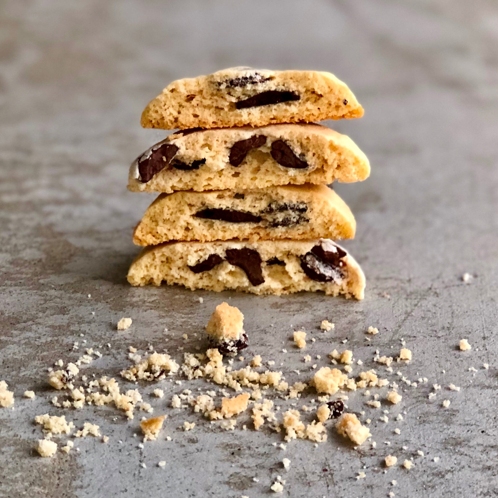Chocolate Chip Shortbread Cookies | Handmade Luxury Treats by Dello Mano