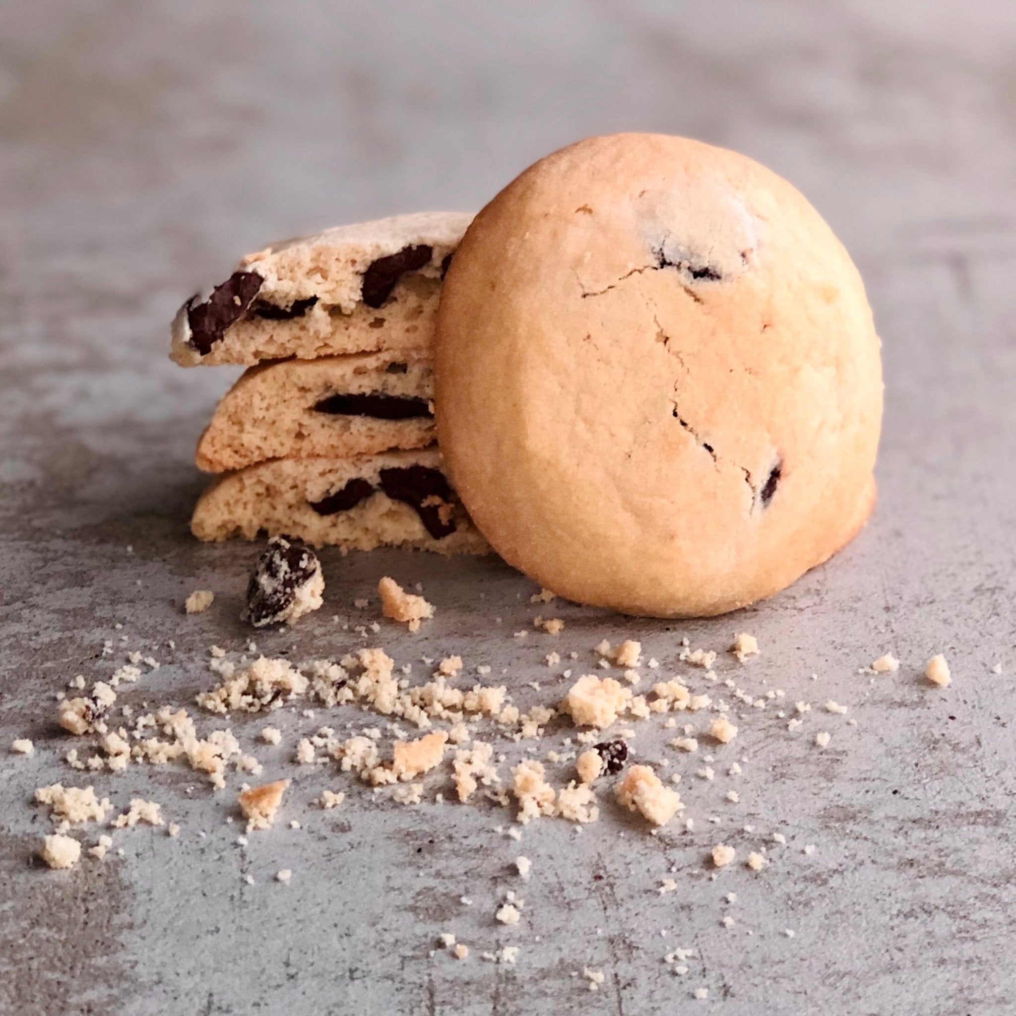 Chocolate Chip Shortbread Cookies | Handmade Luxury Treats by Dello Mano
