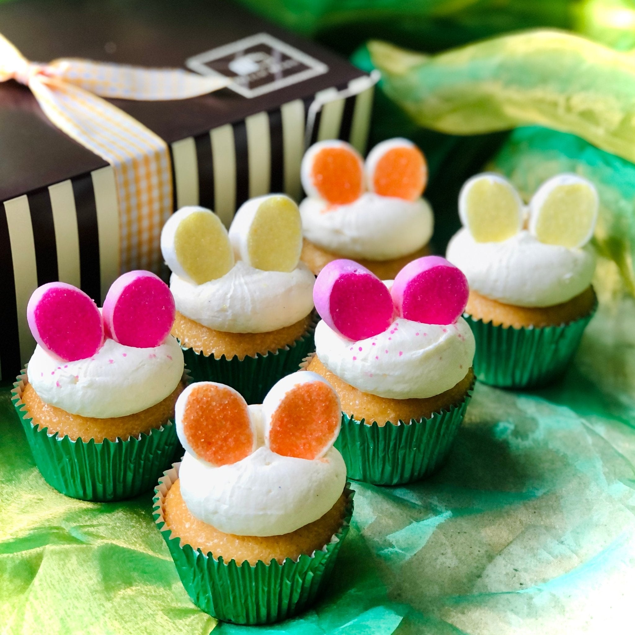 Easter Bunny Cupcakes | Handmade Luxury Treats by Dello Mano