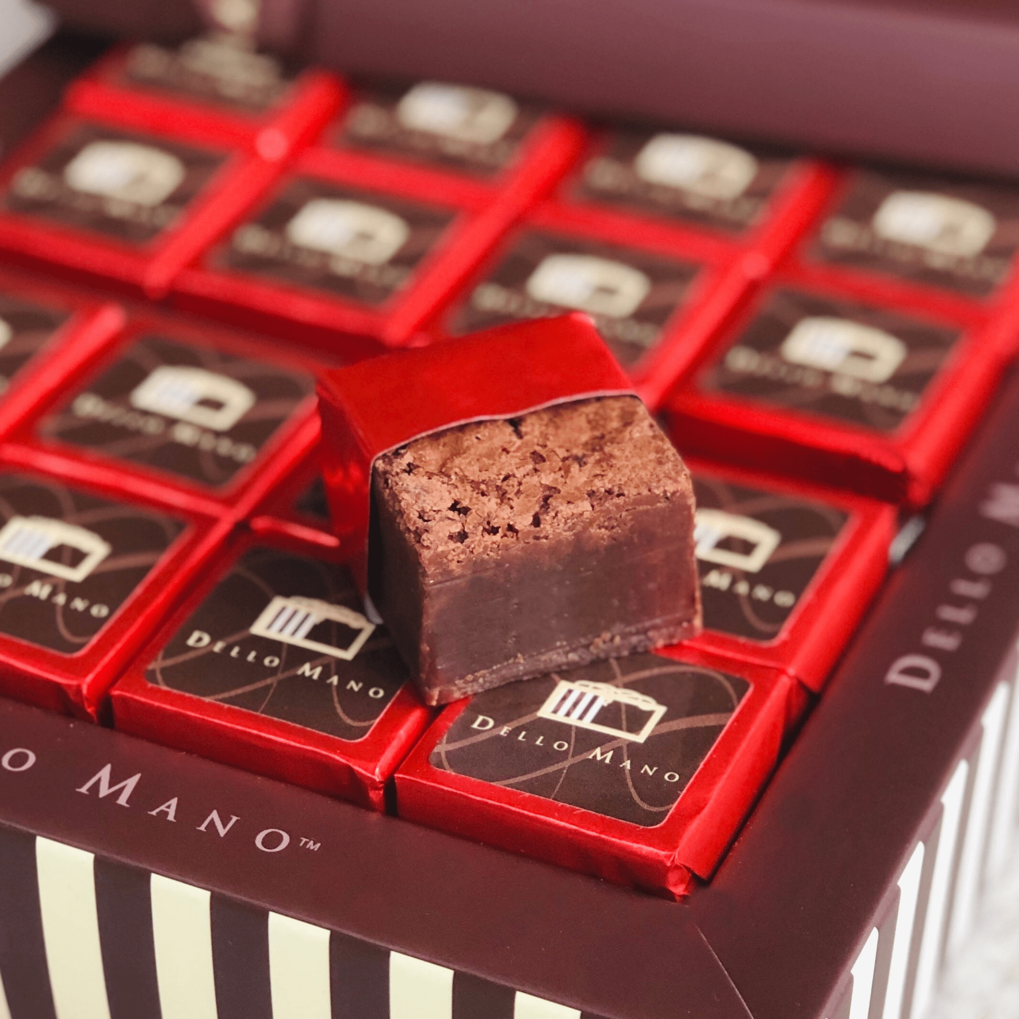 Gluten Friendly Brownie Gift Box | Handmade Luxury Treats by Dello Mano