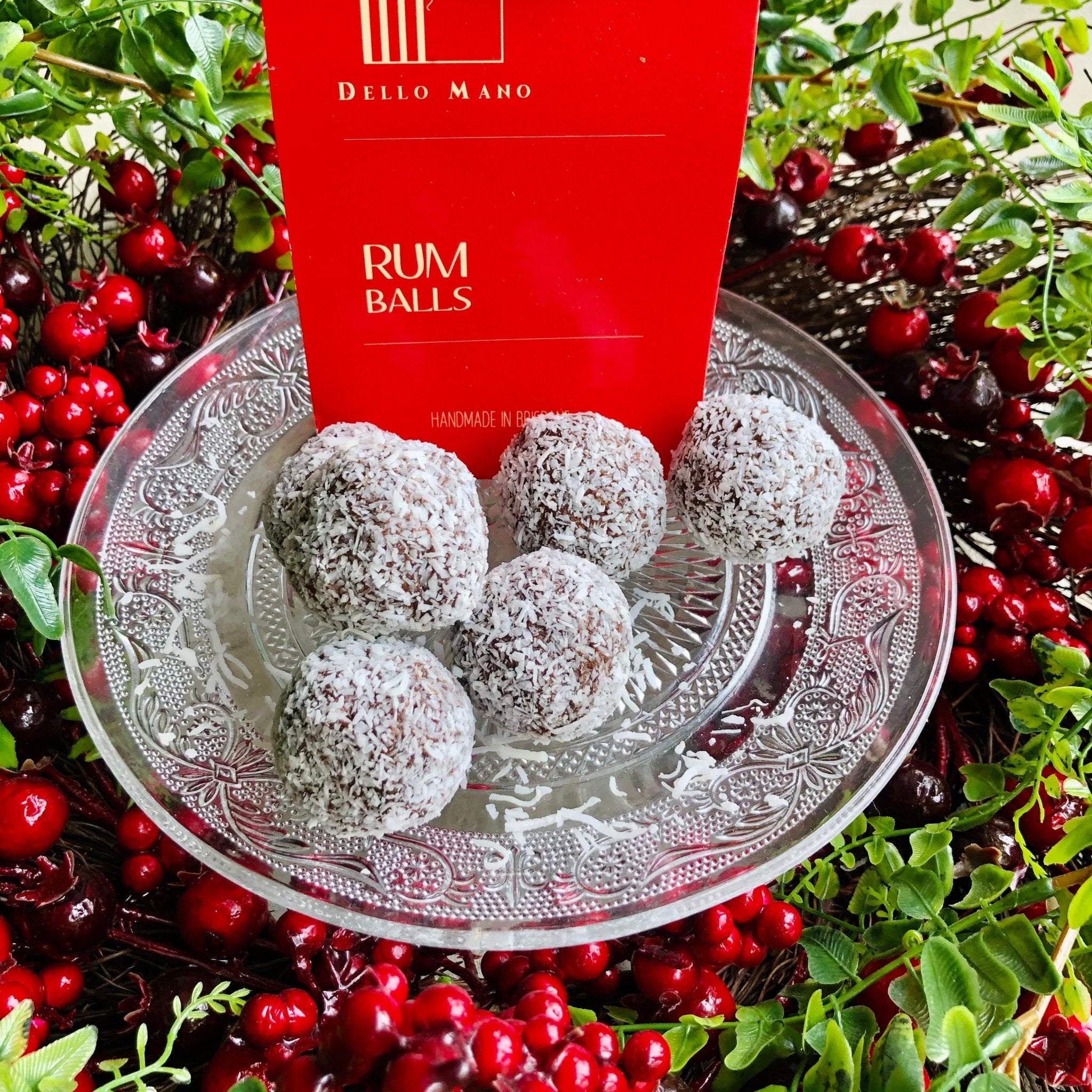 Luxury Rum Balls | Handmade Luxury Treats by Dello Mano