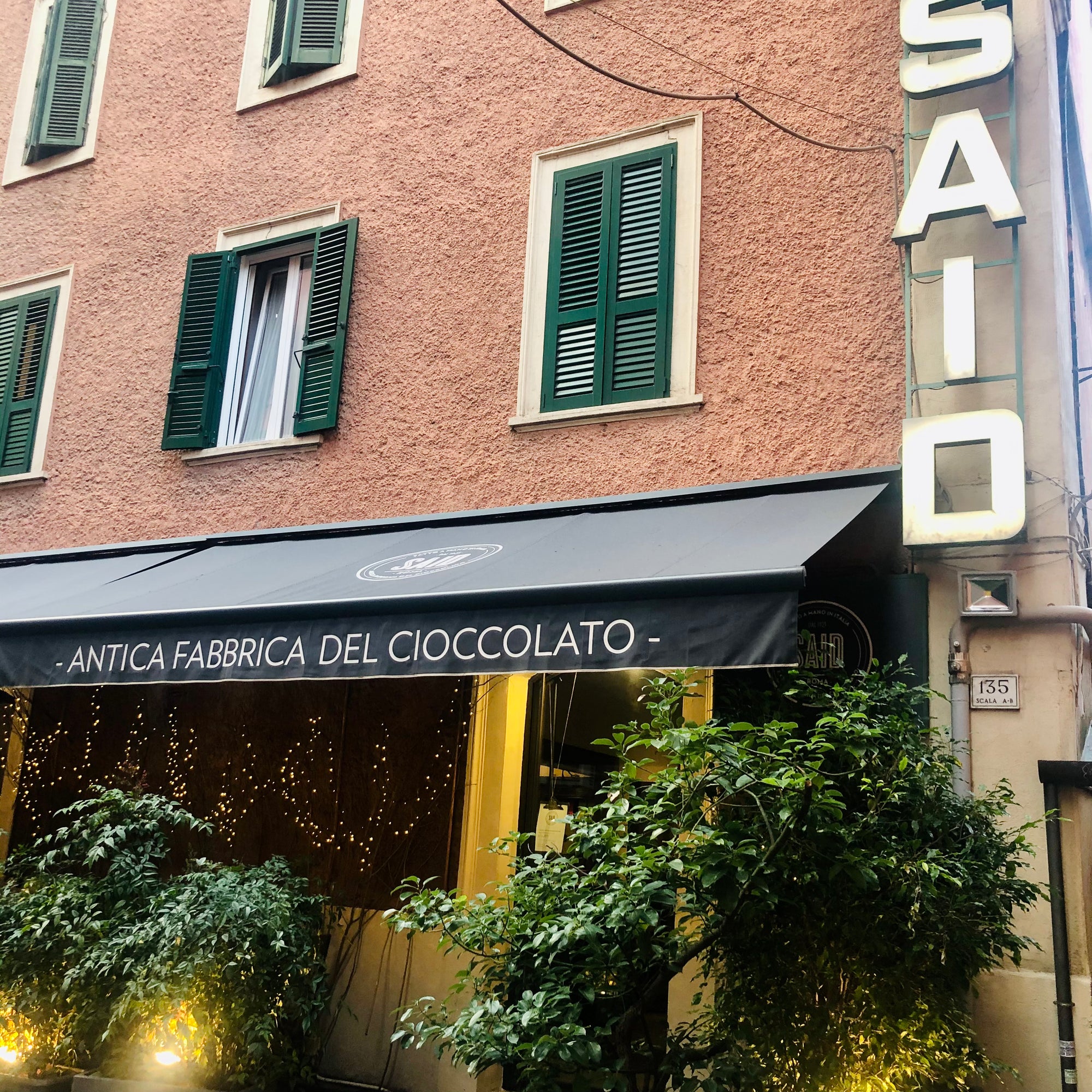 Said chocolate factory Rome Italy