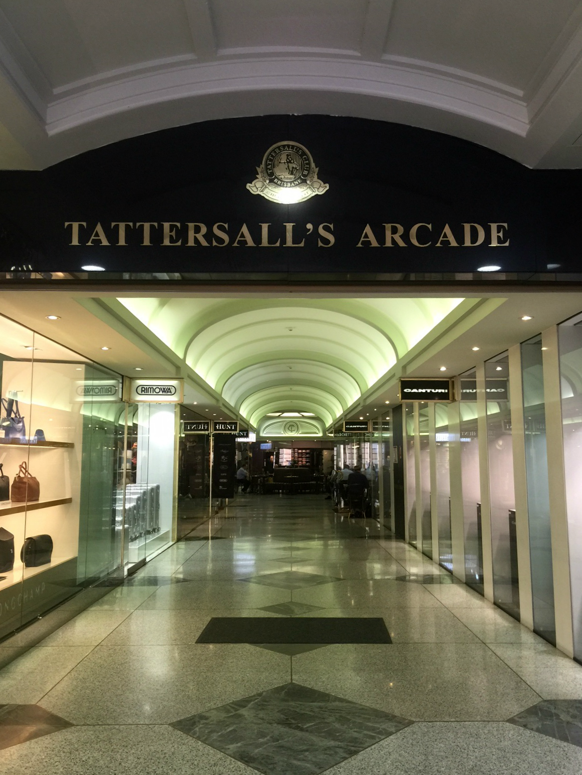 Tattersalls Arcade History