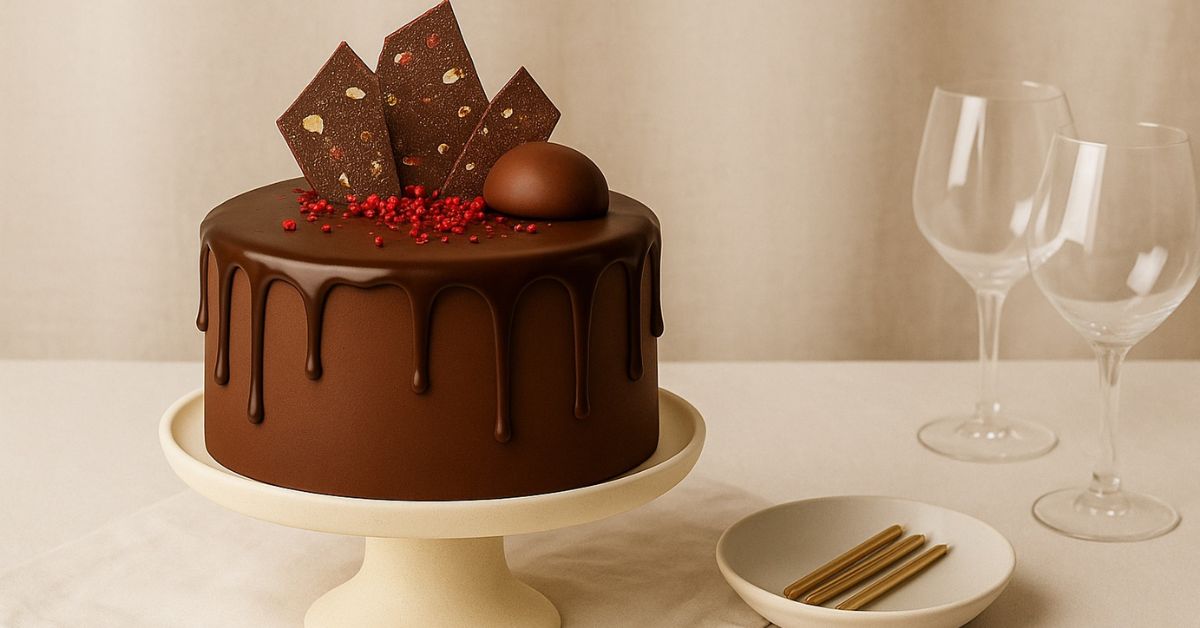 Chocolate Mousse Birthday Cake Brisbane | Dello Mano - Dello Mano