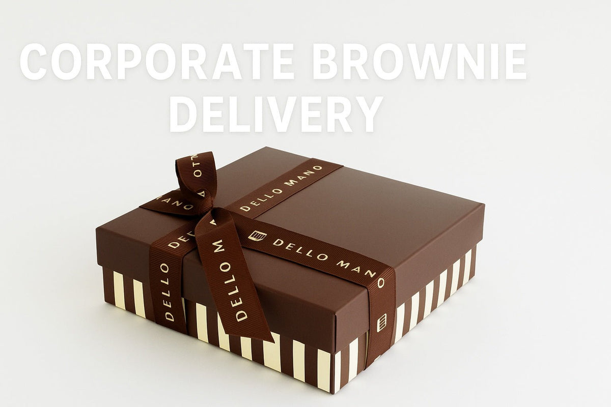 Corporate Brownie Delivery: How to Impress Clients & Teams - Dello Mano