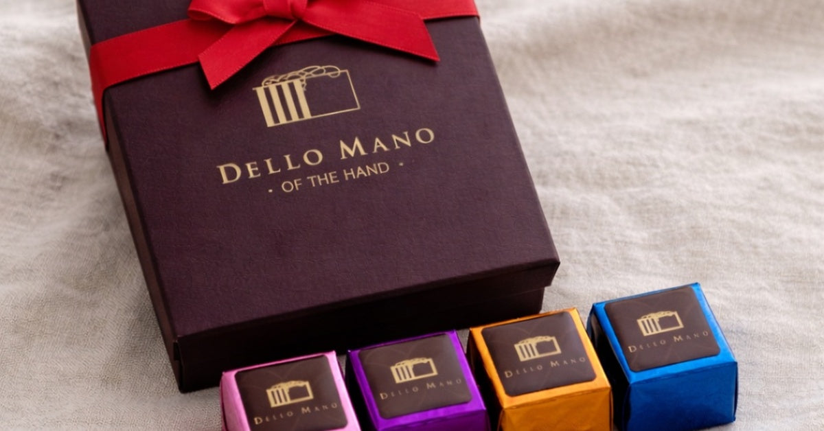 how to choose a chocolate gift box with handmade brownie cubes and elegant packaging