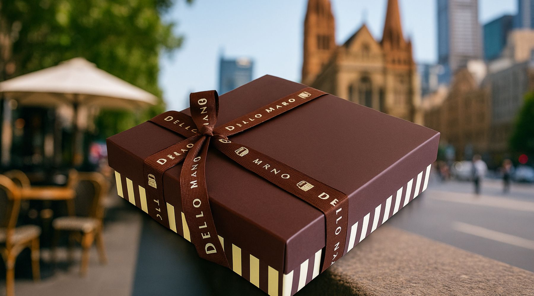 Brownie Gift Box on Melbourne Street