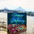 A luxury birthday brownie gift box by Dello Mano, in Brisbane with the iconic Story Bridge and neon birthday greeting overlay.