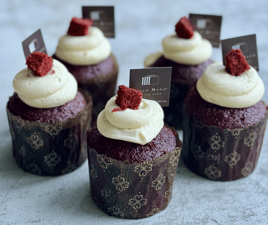 Indulge in Elegance: The Allure of Dello Mano’s Mini Red Velvet Cakes - Dello Mano