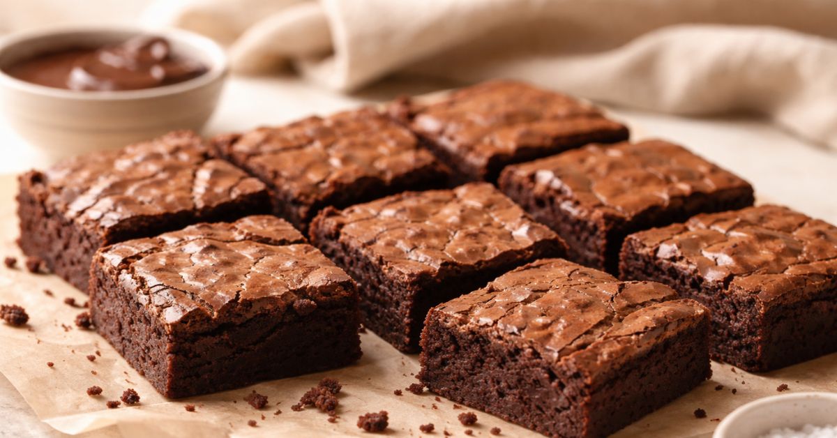Why Do Brownies Crack on Top? The Science Behind the Shiny Brownie Crust - Dello Mano