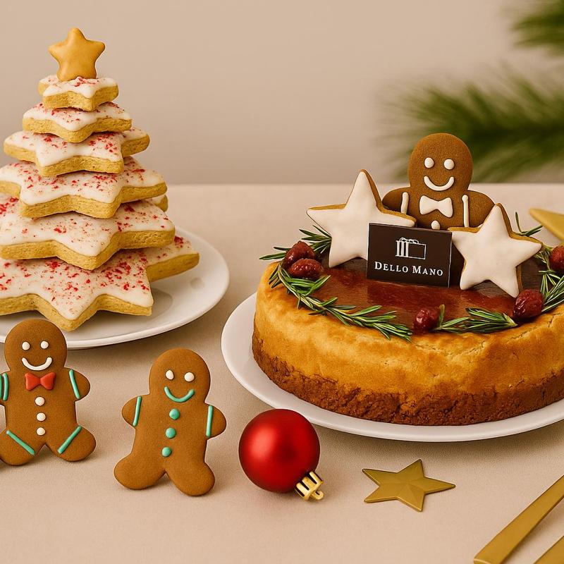 Christmas Gingerbread & Festive Cakes - Dello Mano