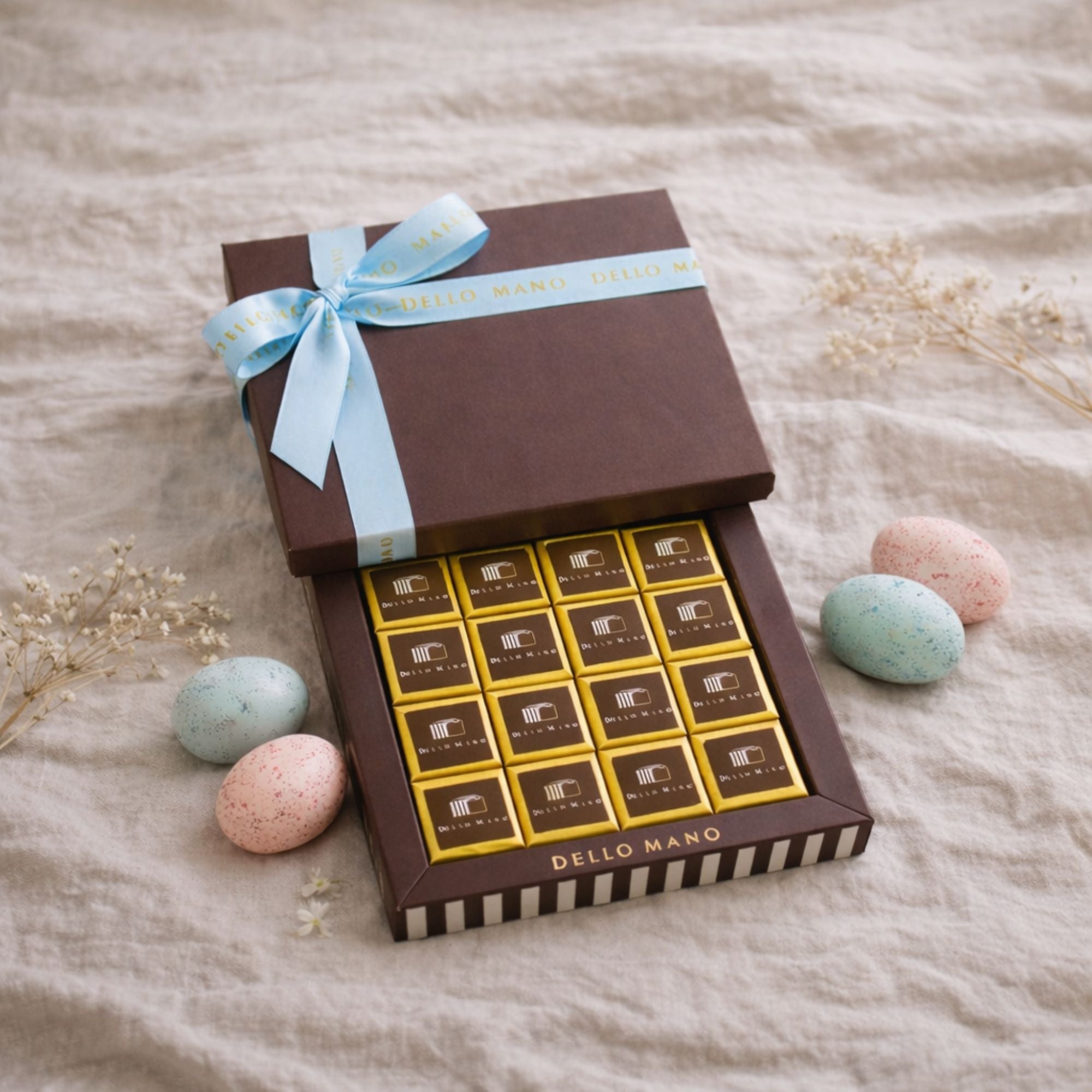 Chocolate Gift Box of Luxury Brownie – Signature Classic | Handmade Luxury Treats by Dello Mano