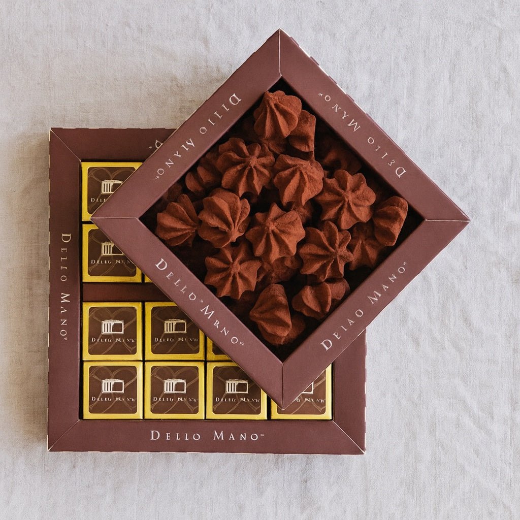 Chocolate Lover’s Gift Box – Brownies & Belgian Truffles, Handmade in Australia | Handmade Luxury Treats by Dello Mano