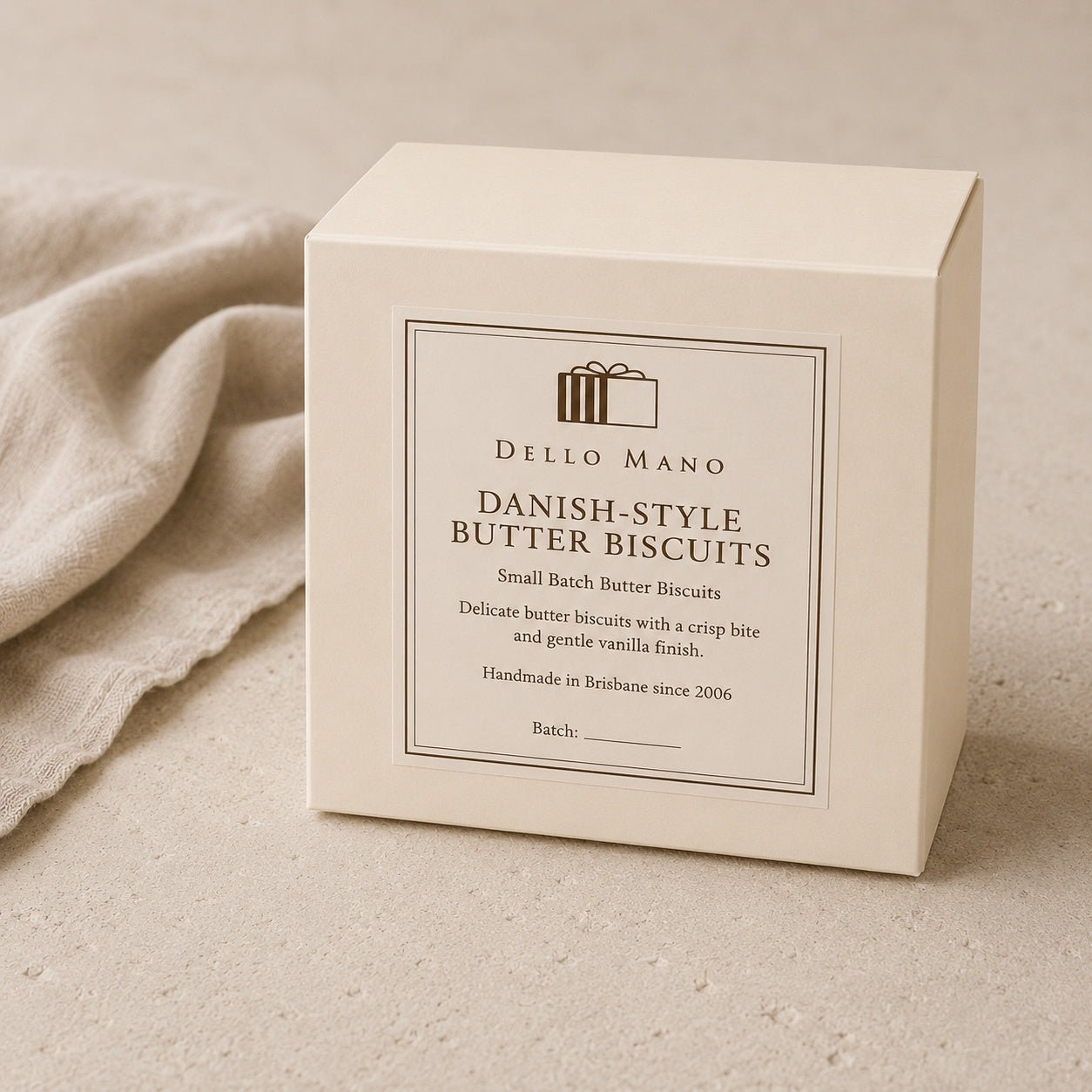 Danish Butter Biscuits | Handmade Luxury Treats by Dello Mano