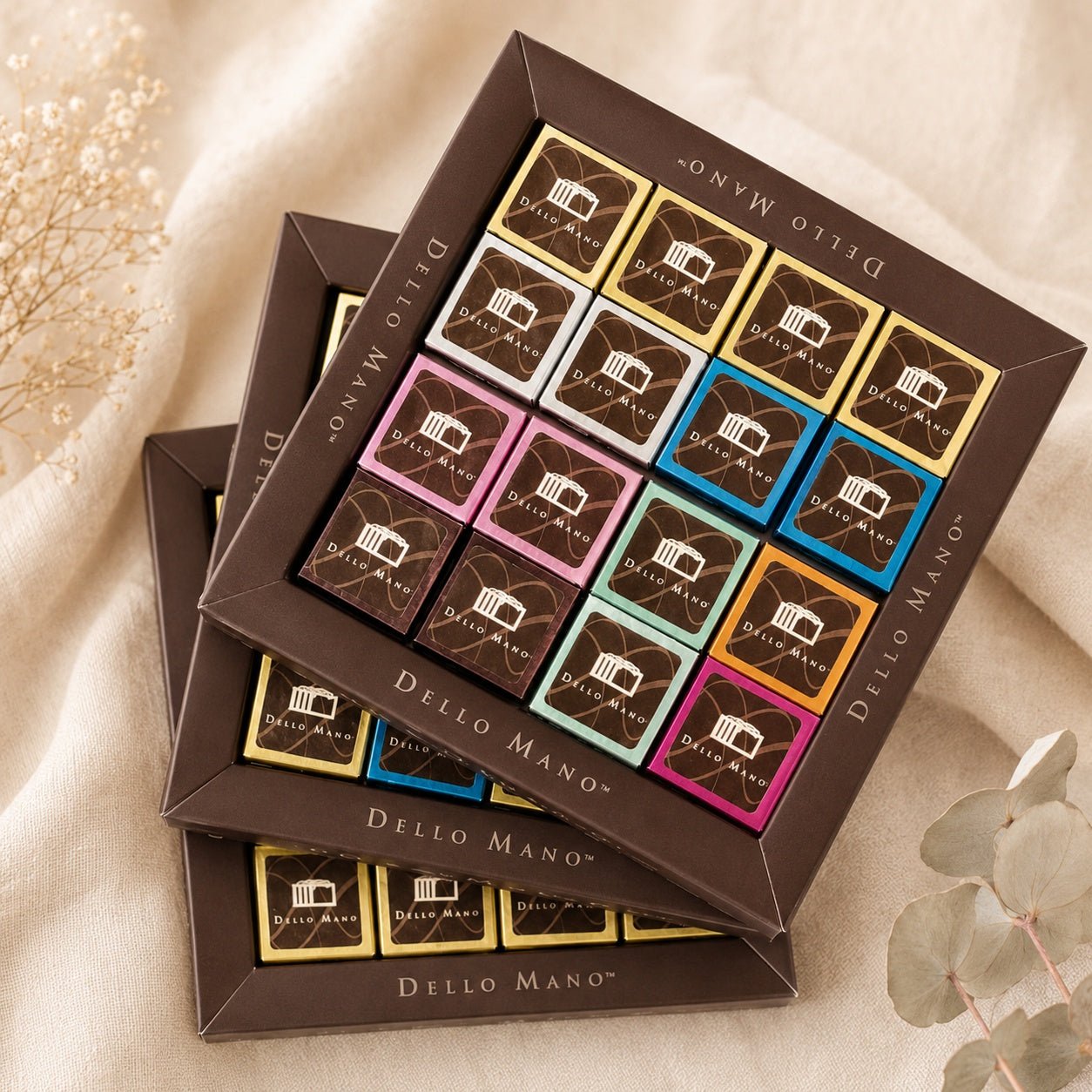 Extravagance Brownie Gift Box | Handmade Luxury Treats by Dello Mano