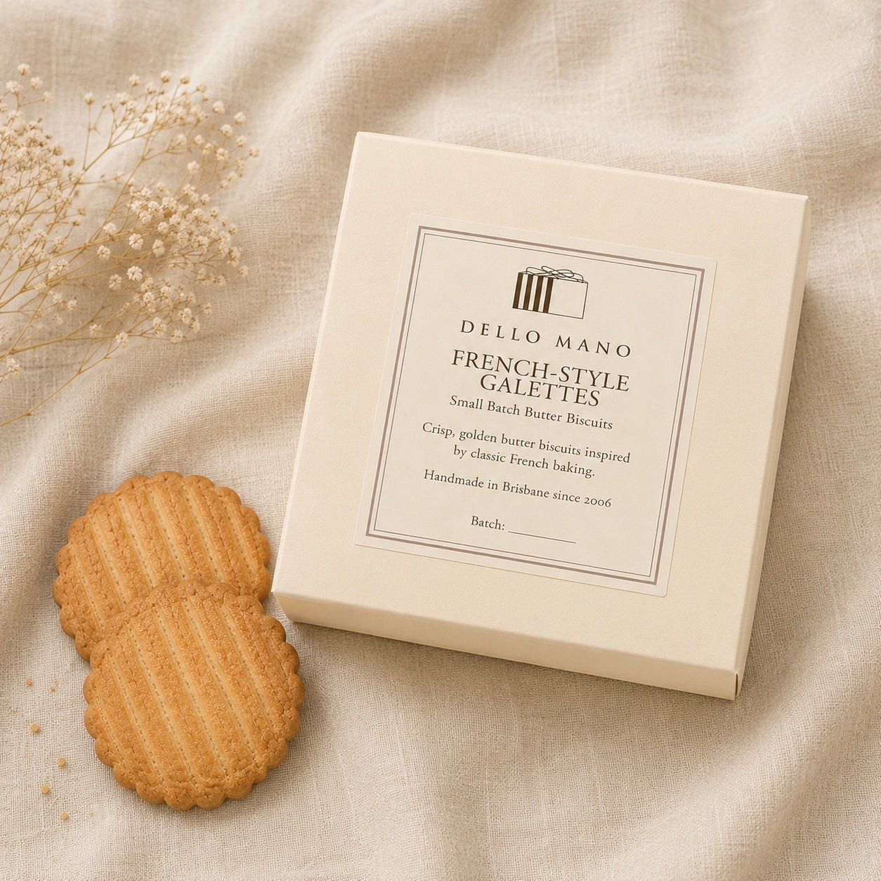 French Galettes | Handmade Luxury Treats by Dello Mano