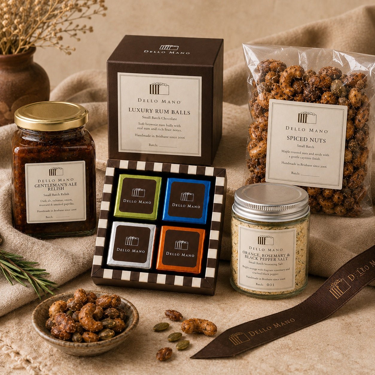 Gentleman’s Father’s Day Hamper | Handmade Luxury Treats by Dello Mano