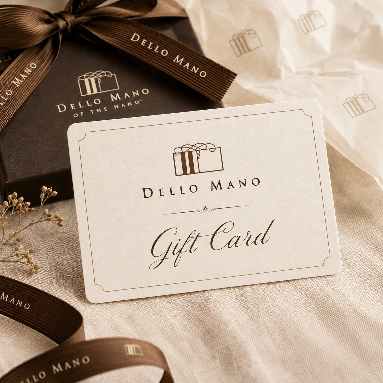 Gift Card | Handmade Luxury Treats by Dello Mano