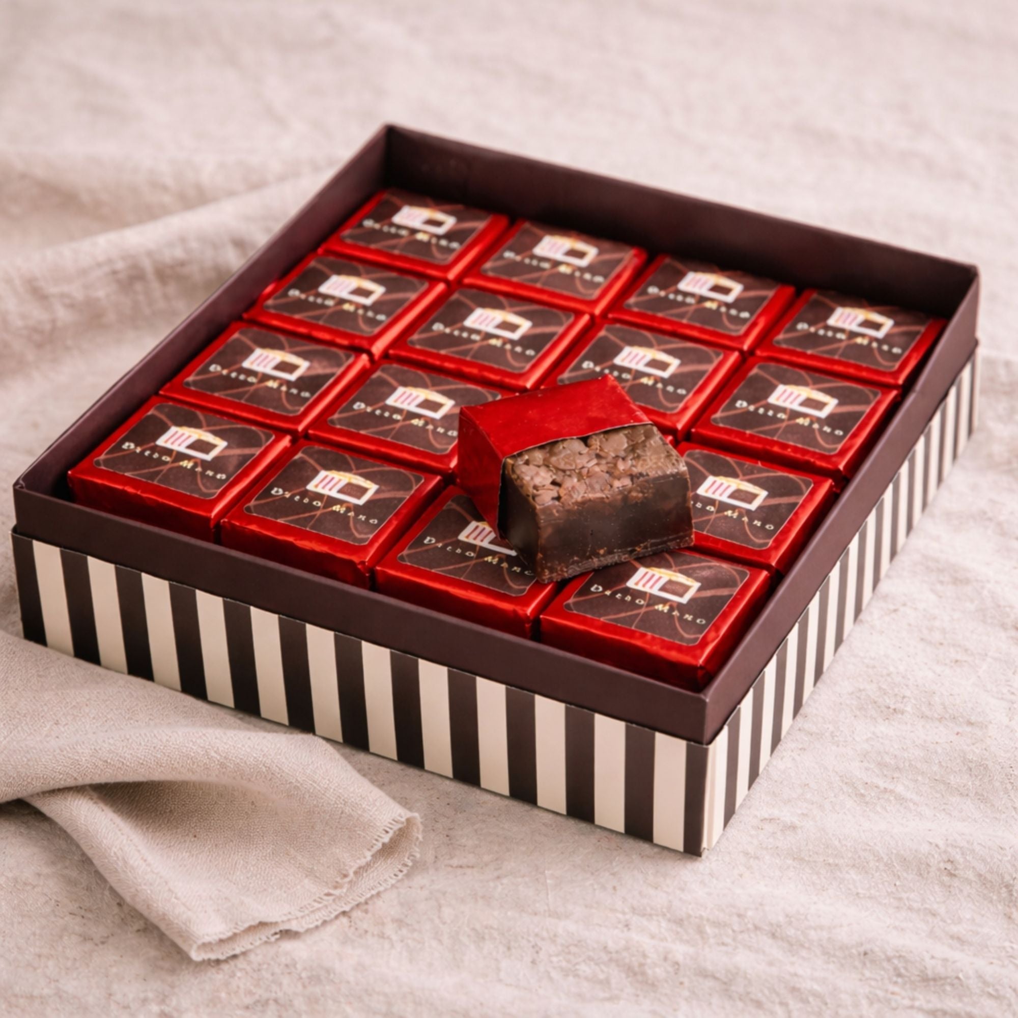 Gluten Friendly Brownie Gift Box | Handmade Luxury Treats by Dello Mano