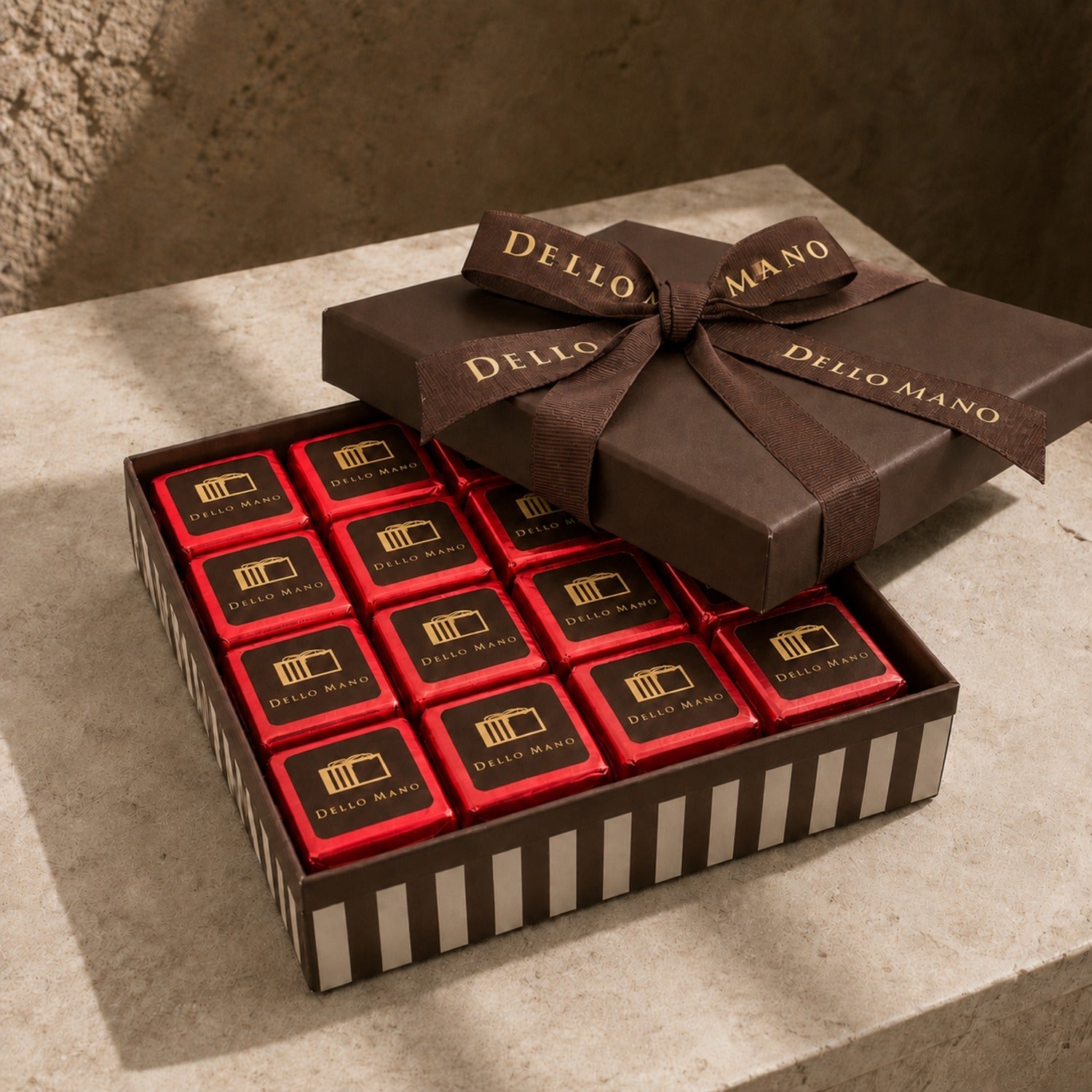 Gluten Friendly Brownie Gift Box | Handmade Luxury Treats by Dello Mano
