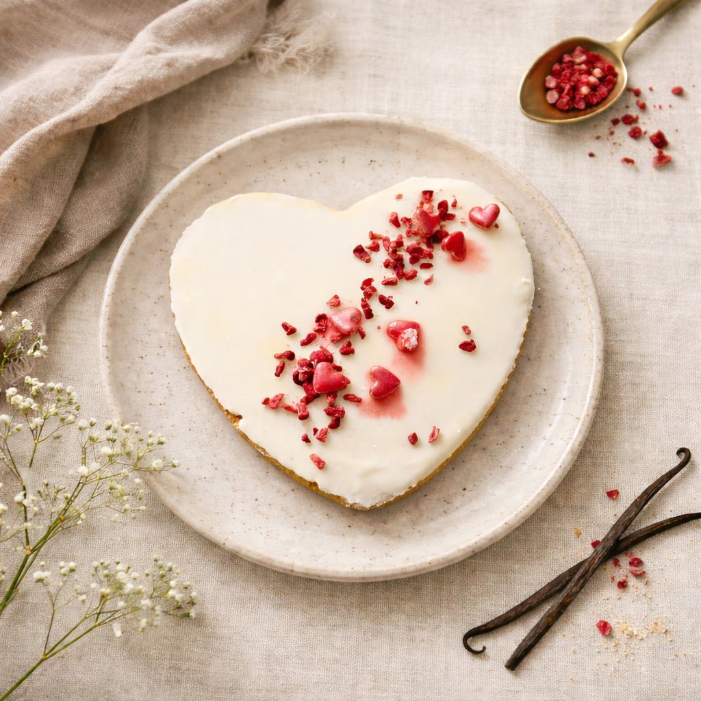 Iced Gingerbread Heart Cookie | Handmade Luxury Treats by Dello Mano