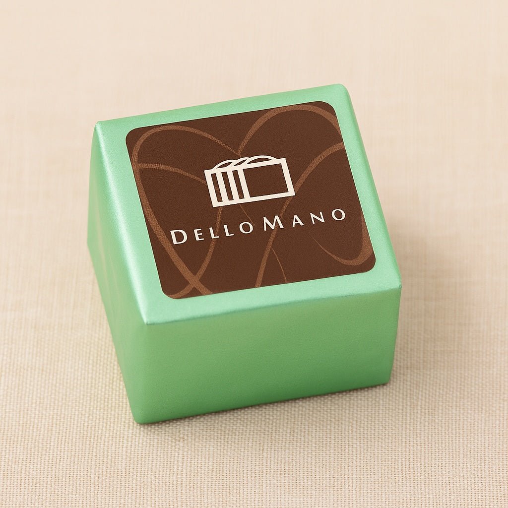 Rosewater Pistachio Brownie Cube | Handmade Luxury Treats by Dello Mano