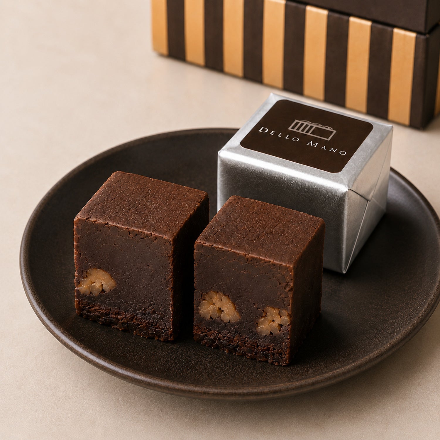 Signature Mixed Brownie Gift Box | Handmade Luxury Treats by Dello Mano