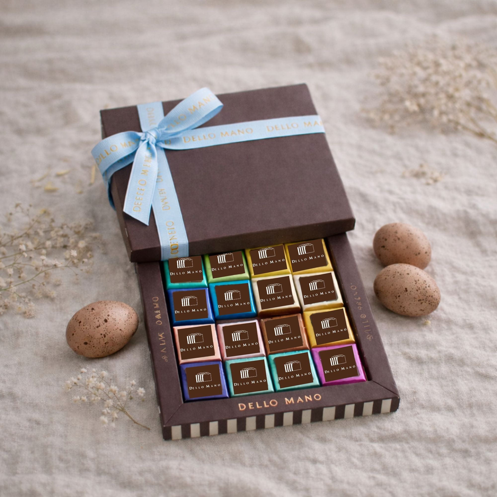 Signature Mixed Brownie Gift Box | Handmade Luxury Treats by Dello Mano
