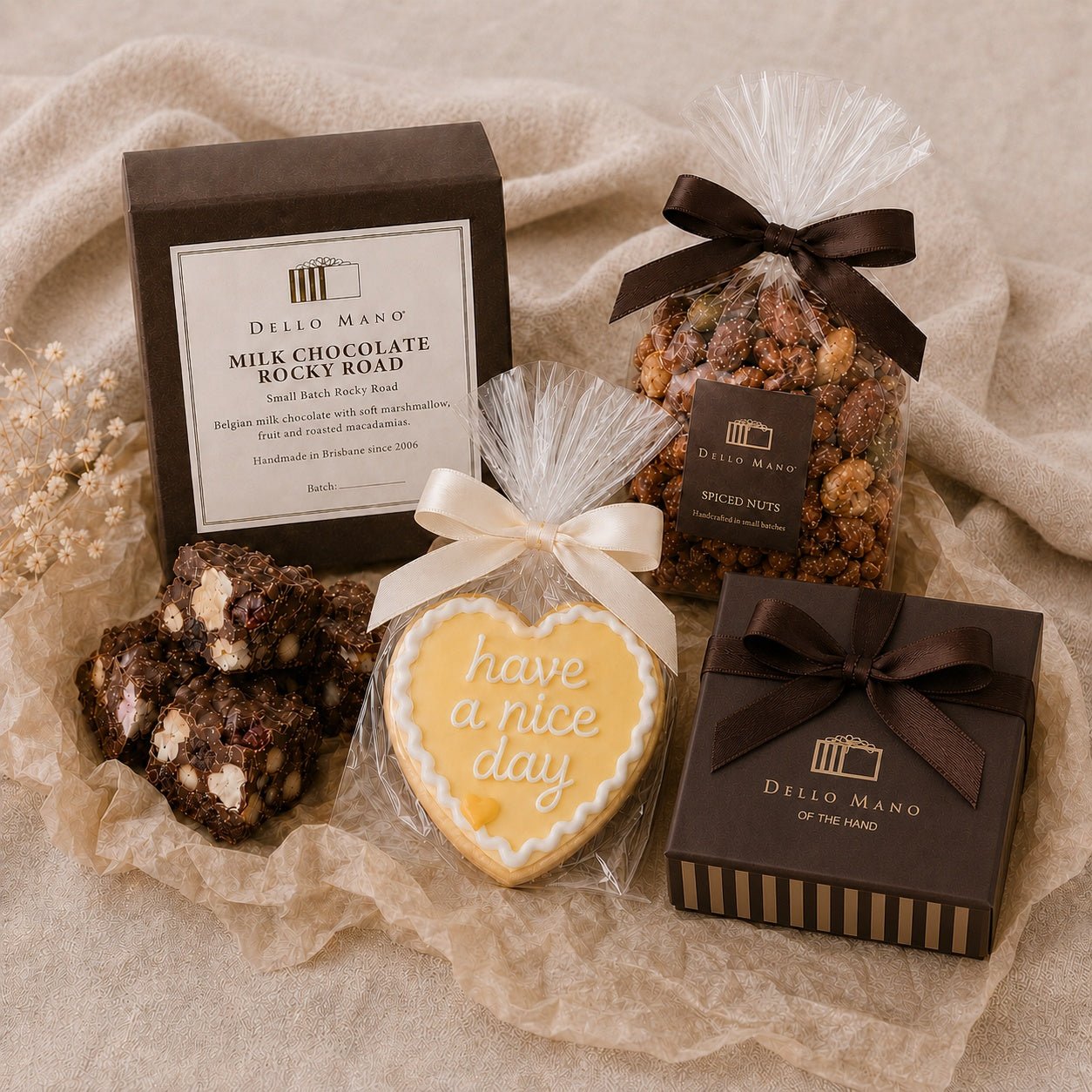 The Little Handmade Hamper | Handmade Luxury Treats by Dello Mano