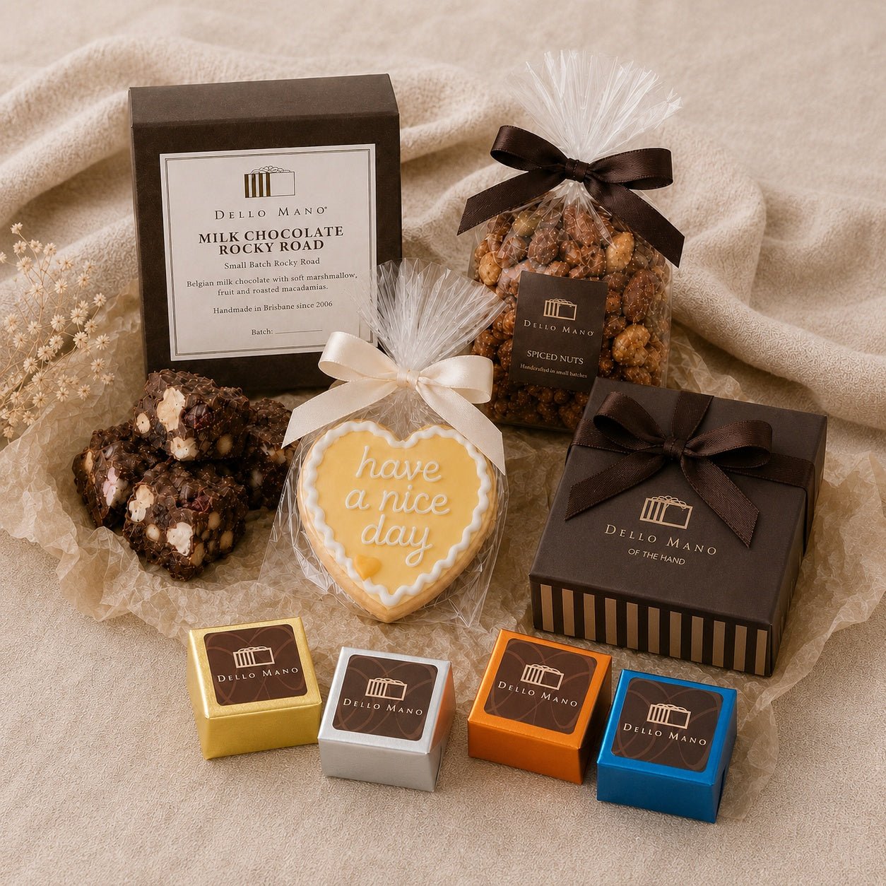 The Little Handmade Hamper | Handmade Luxury Treats by Dello Mano