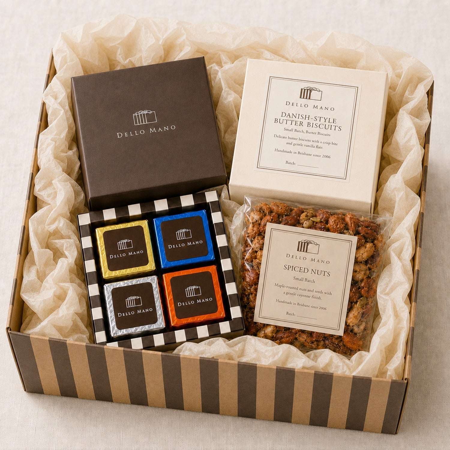 The Little Handmade Hamper | Handmade Luxury Treats by Dello Mano