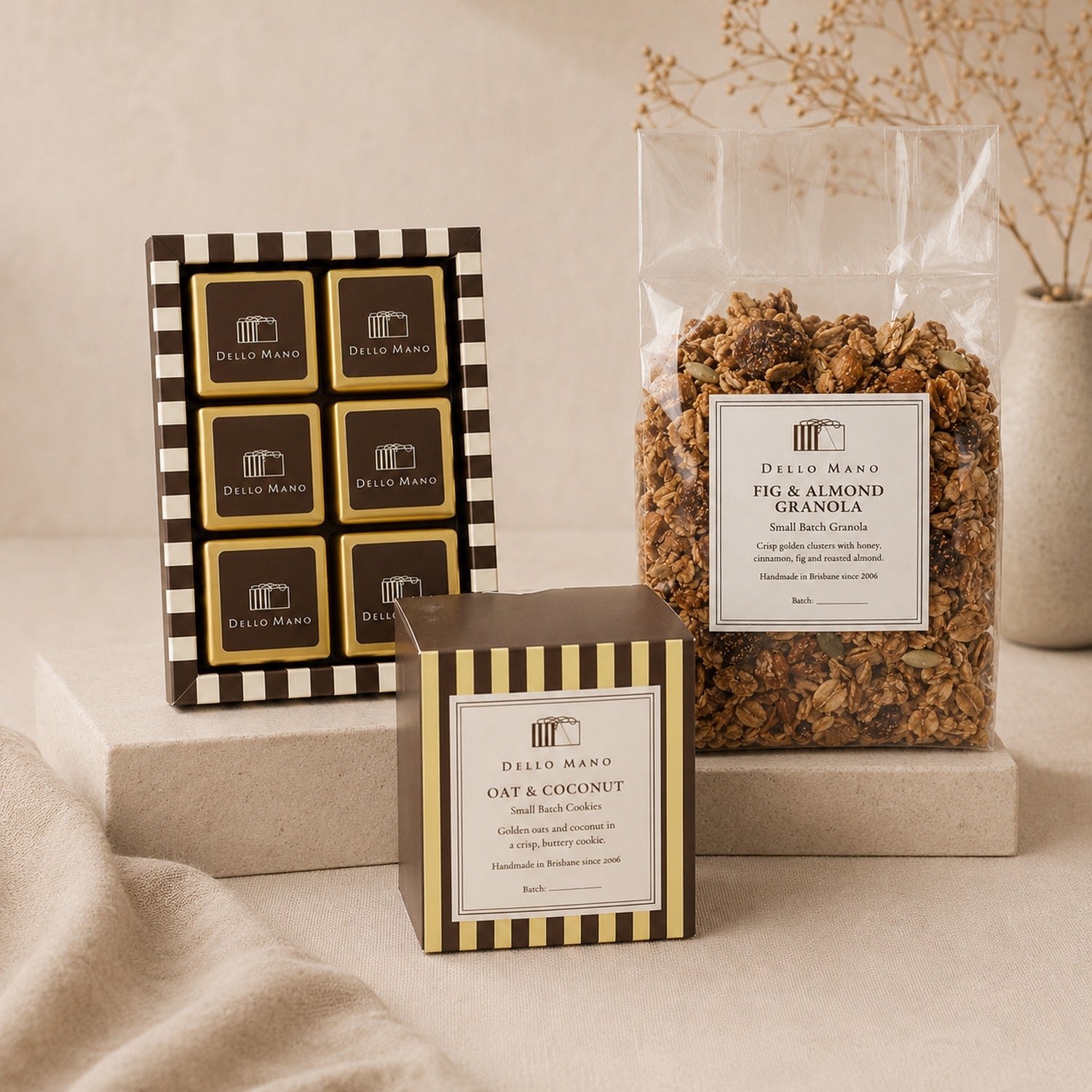 The Thoughtful Treat Hamper | Handmade Luxury Treats by Dello Mano